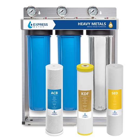 whole house water filter removes metals|does brita filter heavy metals.